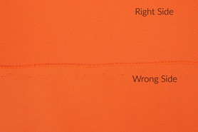 * REMNANT - Fluoro Orange Sports-Knit
