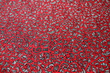 * REMNANT - Red - Te Koripi Wae O Maui Design Kiwiana Cotton