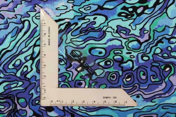 Paua - Extra Wide, Kiwiana 100% Cotton Backer