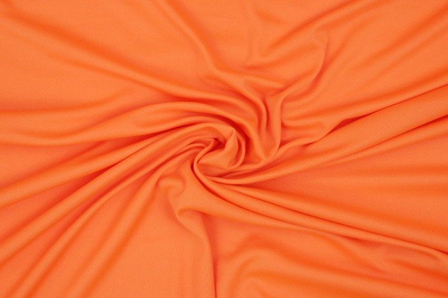 Fluoro Orange Sports-Knit