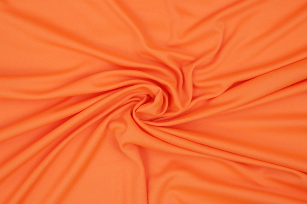 Fluoro Orange Sports-Knit