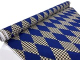 Royal Houndstooth Diamond Stretch Knit