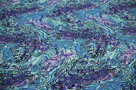 Paua - Extra Wide, Kiwiana 100% Cotton Backer