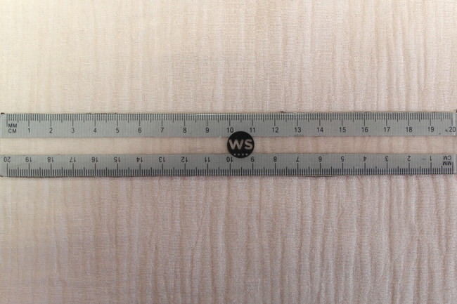 Palest Blush Double Muslin