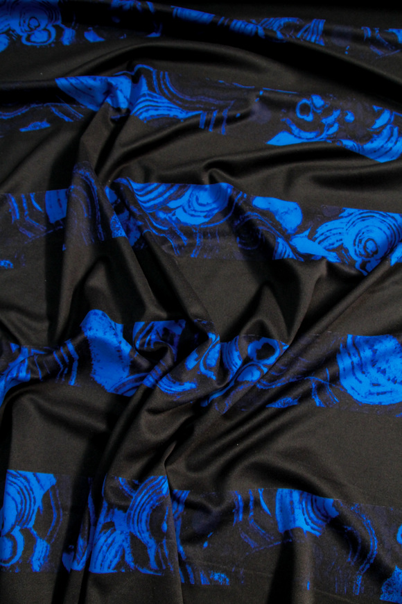 Black & Blue Striped Ponti de Roma