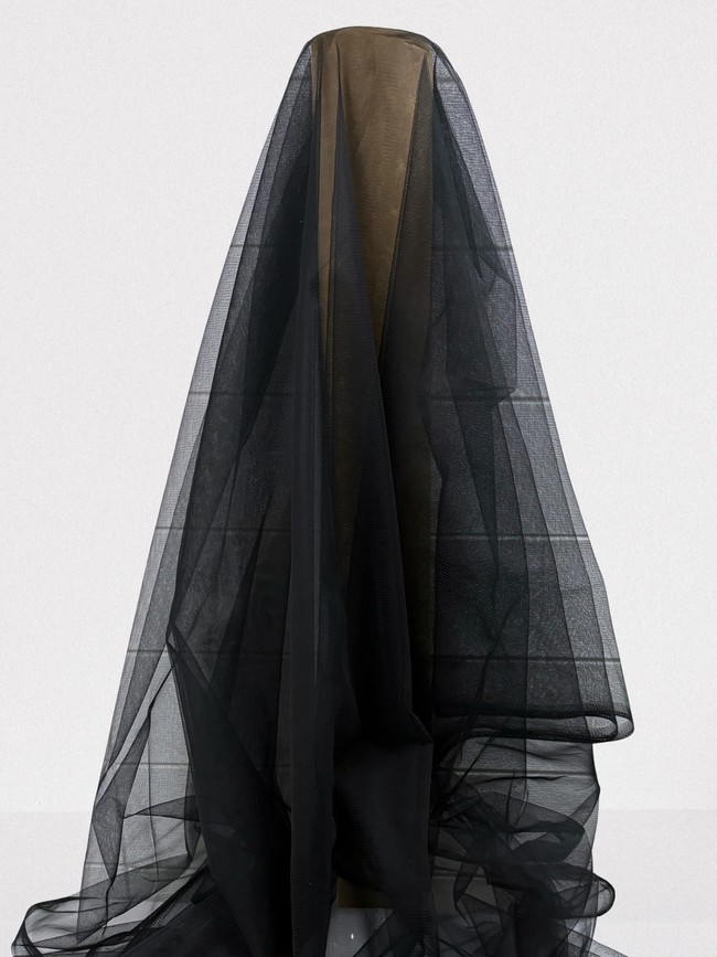 Black Fairy Floss Tulle