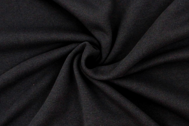 Smokey Navy Brushed Sweatshirting