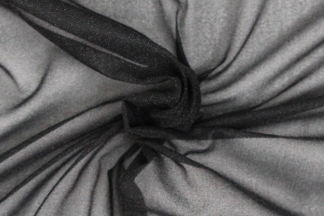 Black Lightweight Knit Iron on Interfacing