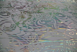 Silver Holographic Pasifika Foiled Knit