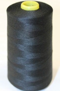 Black Overlocking Thread