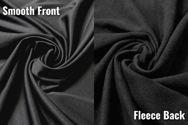 Black Fleece-Backed Tracksuiting