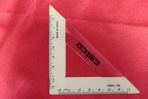 Vibrant Coral Satin Lining