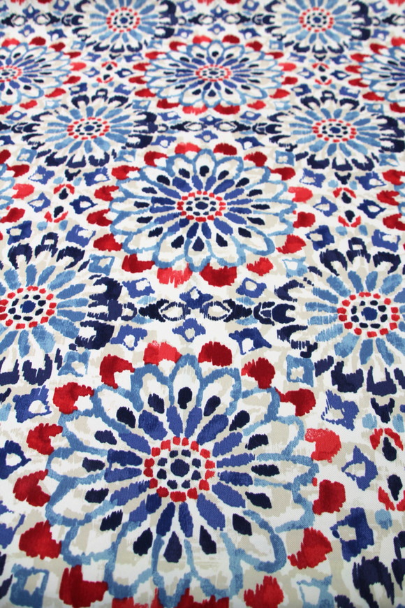 Bold Daisy Print Waterproofed & UV Coated Canvas