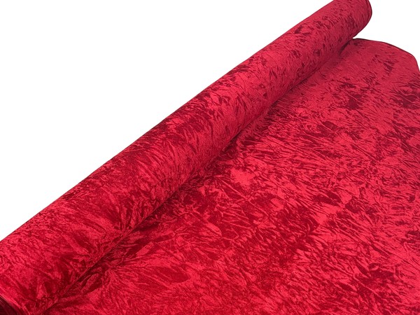 Pill Box Red Crushed Velvet