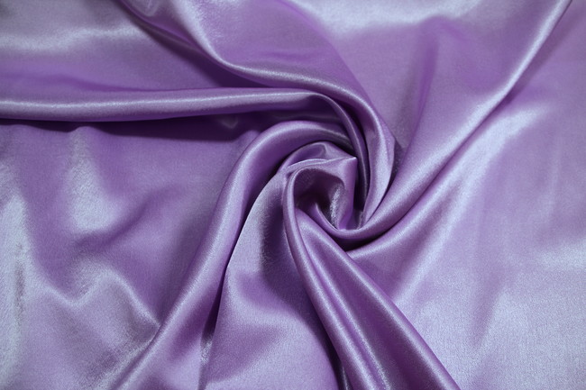 Amethyst Satin Backed Crepe