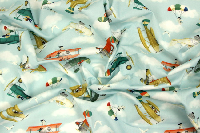 Up Up & Awoof Premium Printed Cotton