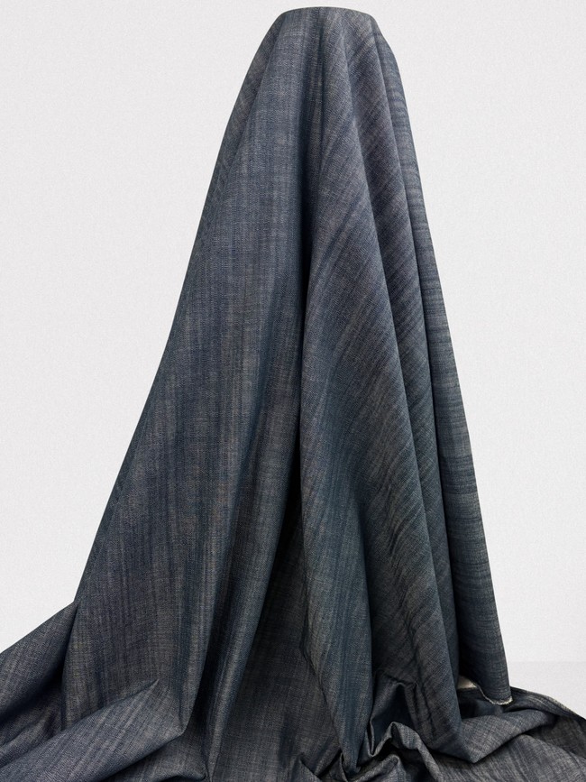 Blue Grey Denim