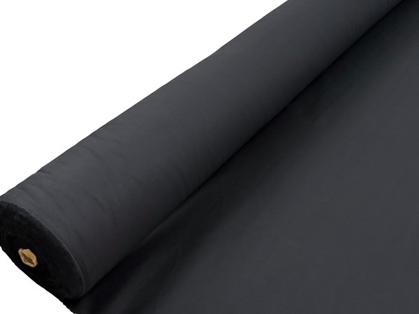 Black Cotton Twill Drill