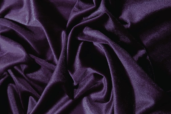 Purple Plush Stretch Velvet