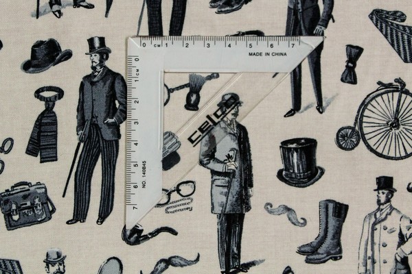 Men - Victorian Vintage Premium Printed Cotton