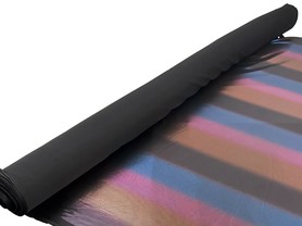 Multi Colour Holograhpic Foil Trilobal Knit