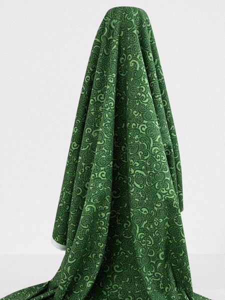 Green Moko Design Kiwiana Cotton