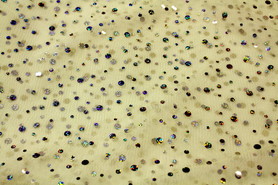 Lemon Holographic Tulle