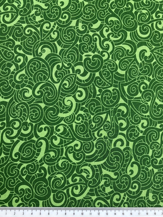 Green Moko Design Kiwiana Cotton