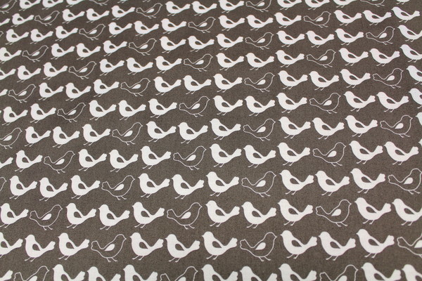 In the Garden Printed Cotton - Birds