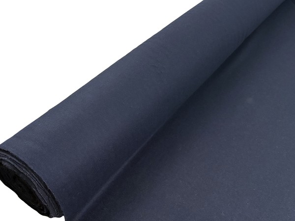 Dark Navy Wool Blend