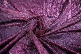 Dark Pink & Black Mermaid Sparkling Mesh