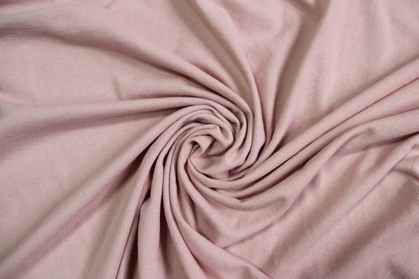 Ballet Pink Textured Cotton Knit