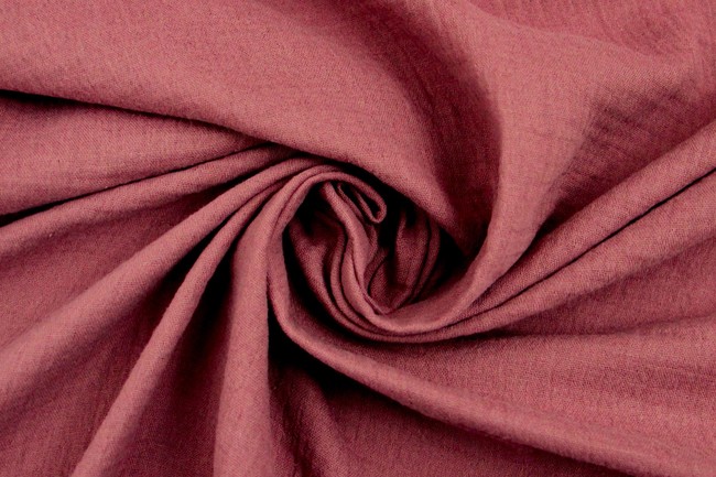 Dusky Plum Double Muslin