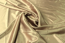 * REMNANT - Creme Brulee Stretch Satin
