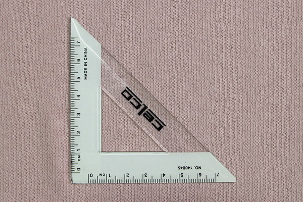 Ballet Pink Textured Cotton Knit