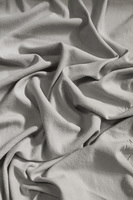 Misty Grey Wool/Viscose Stretch Woven