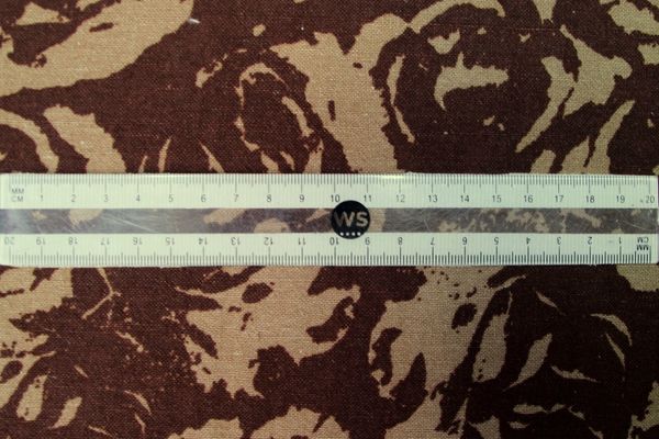 REDUCED - Muddy Rose Print Brushed Linen Blend
