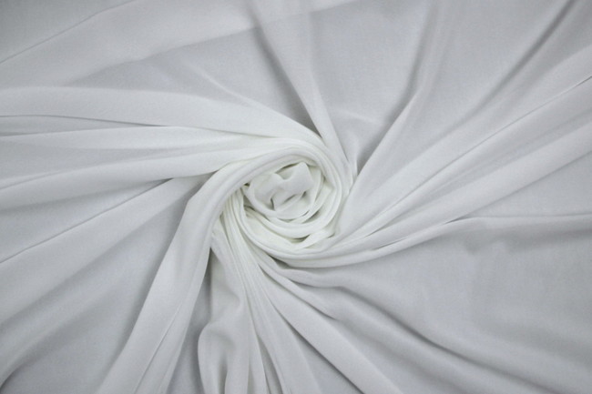 Winter White Georgette