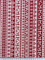 Christmas Red & White Cotton