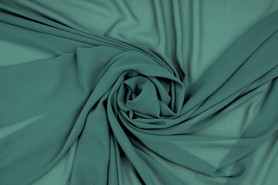 Dark Teal Georgette