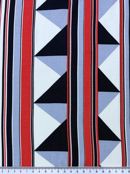 Nautical Stripes Linen Blend