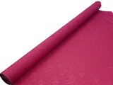 Red Floral Burnout Polycotton