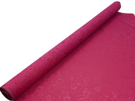 *REDUCED TO CLEAR* Red Floral Burnout Polycotton