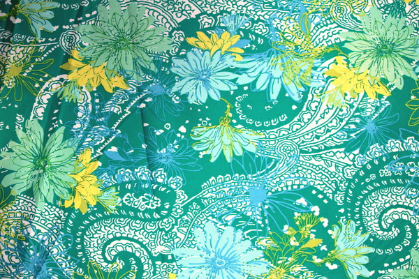 Floral & Paisley Stretch Cotton