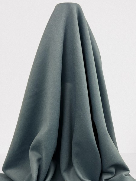 Dove Blue 100% Wool Coating