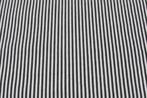 Charcoal & Ivory Pinstripe Woven Stretch Cotton