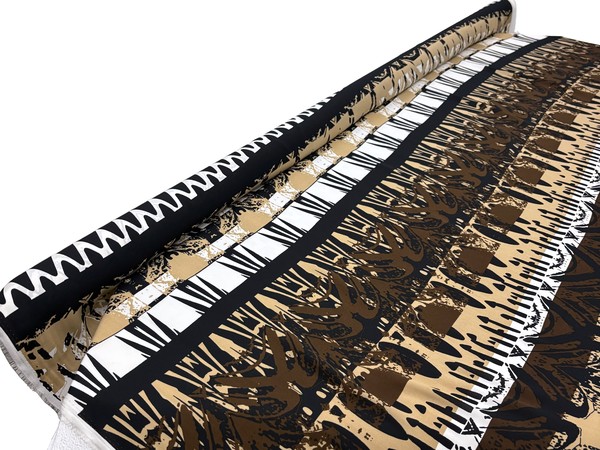 Striking Tribal Printed Chiffon