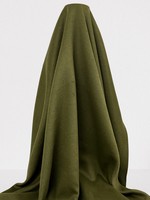 Olive Green 100% Wool Coating
