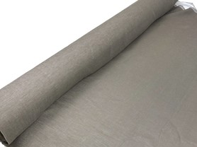 Fawn Brindle Polished 100% Linen