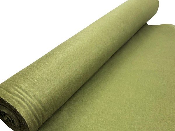 Olive Green 100% Wool Coating